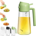 Glass Oil Dispenser Bottle with Handle and Cap zivo multy hub