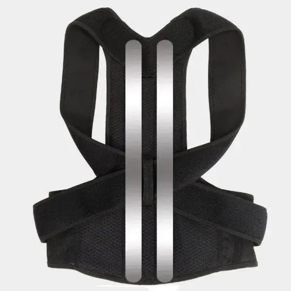 Black Posture Corrector Belt for Men and Women zivo multy hub