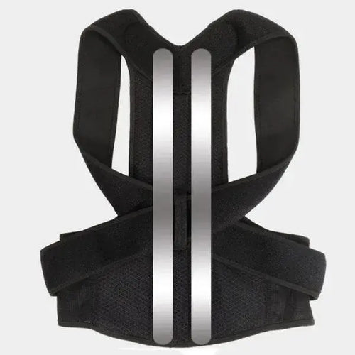Black Posture Corrector Belt for Men and Women zivo multy hub