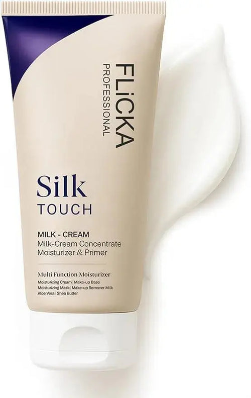 Flicka Silk Touch Milk Cream Primer All Skin Types Blurring Base zivo multy hub
